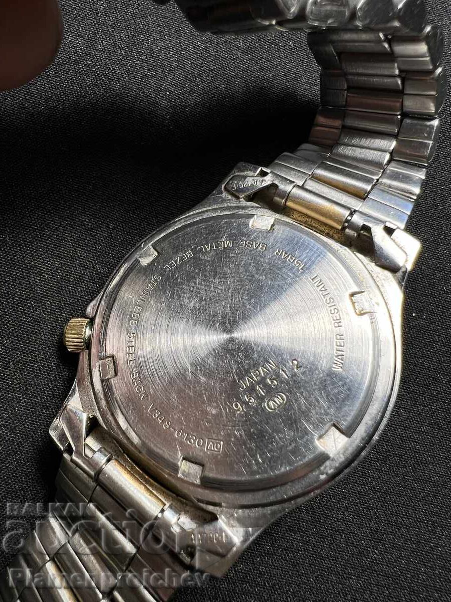 RARE MEN'S WATCH ALBA AGUA GEAR 15 BAR - 6 RARE MEN'S WATCH ALBA AGUA GEAR 15 BAR - 6