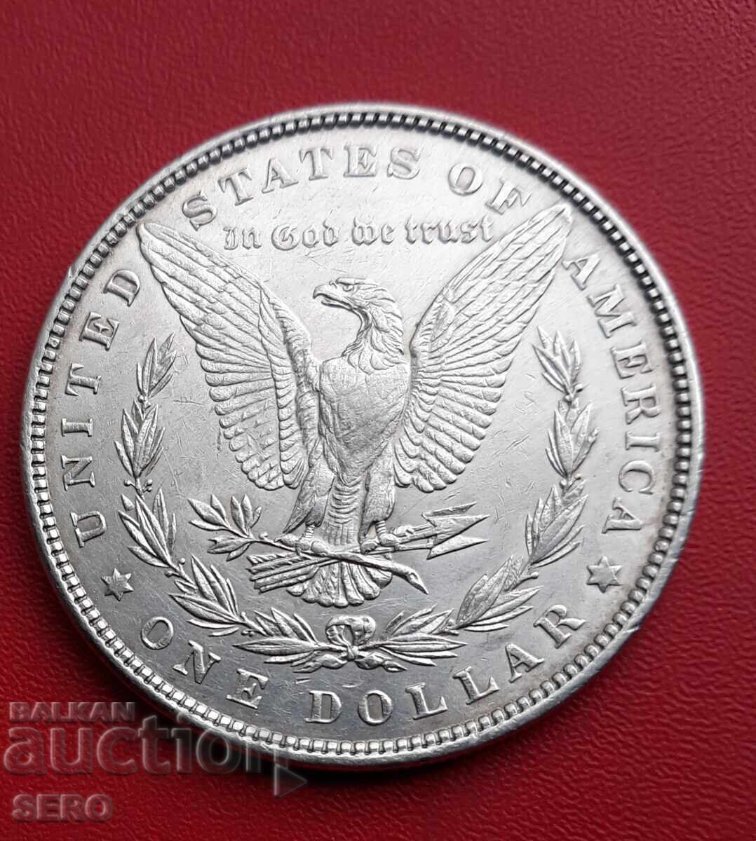 SUA-1 dolar 1881-argint și original SUA-1 dolar 1881-argint și original