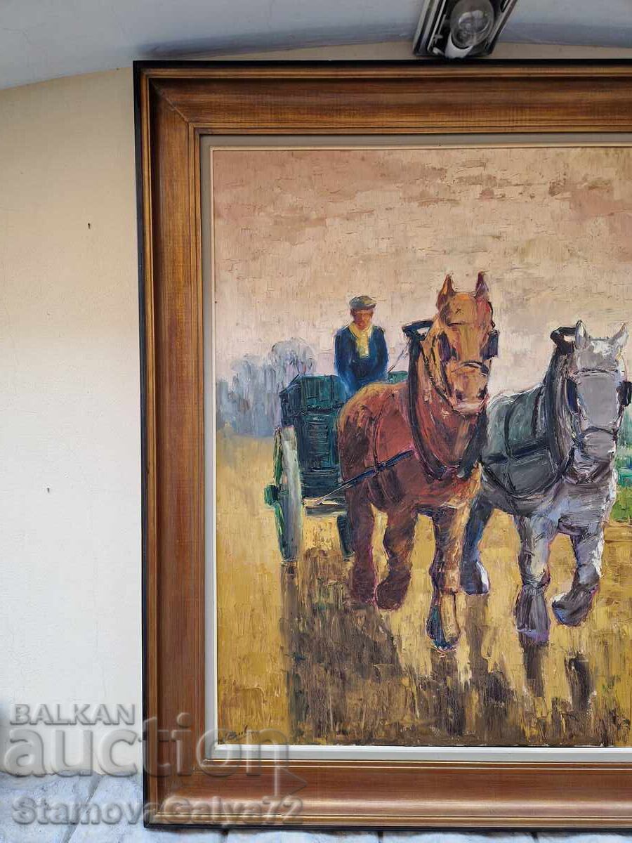 Παράδοση Μοναδικός εξαιρετικός πίνακας ζωγραφικής, λάδι σε καμβά Παράδοση Μοναδικός εξαιρετικός πίνακας ζωγραφικής, λάδι σε καμβά