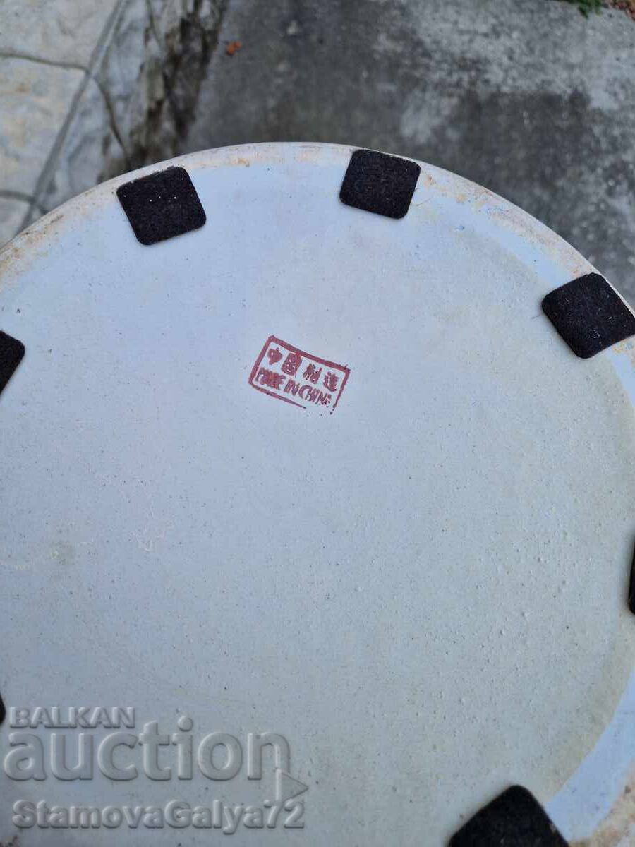 Υπέροχο μεγάλο κινεζικό βάζο από πορσελάνη Satsuma - 7 Υπέροχο μεγάλο κινεζικό βάζο από πορσελάνη Satsuma - 7