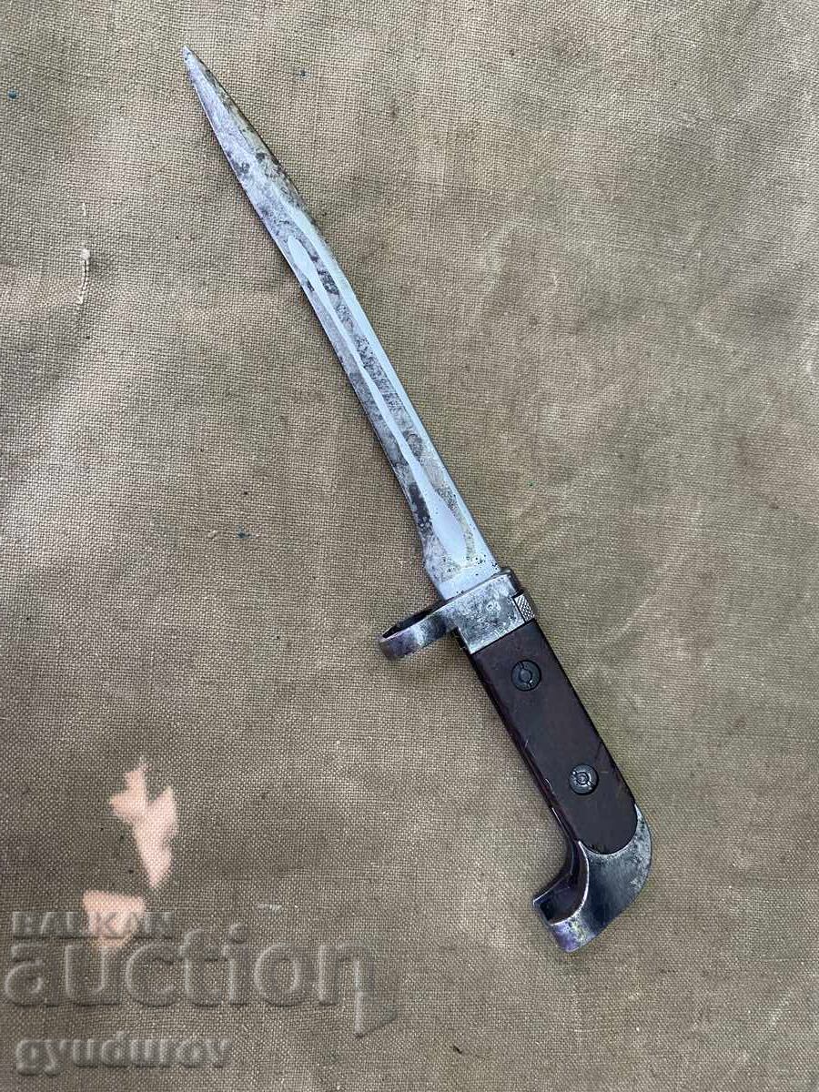 Part of a bayonet
