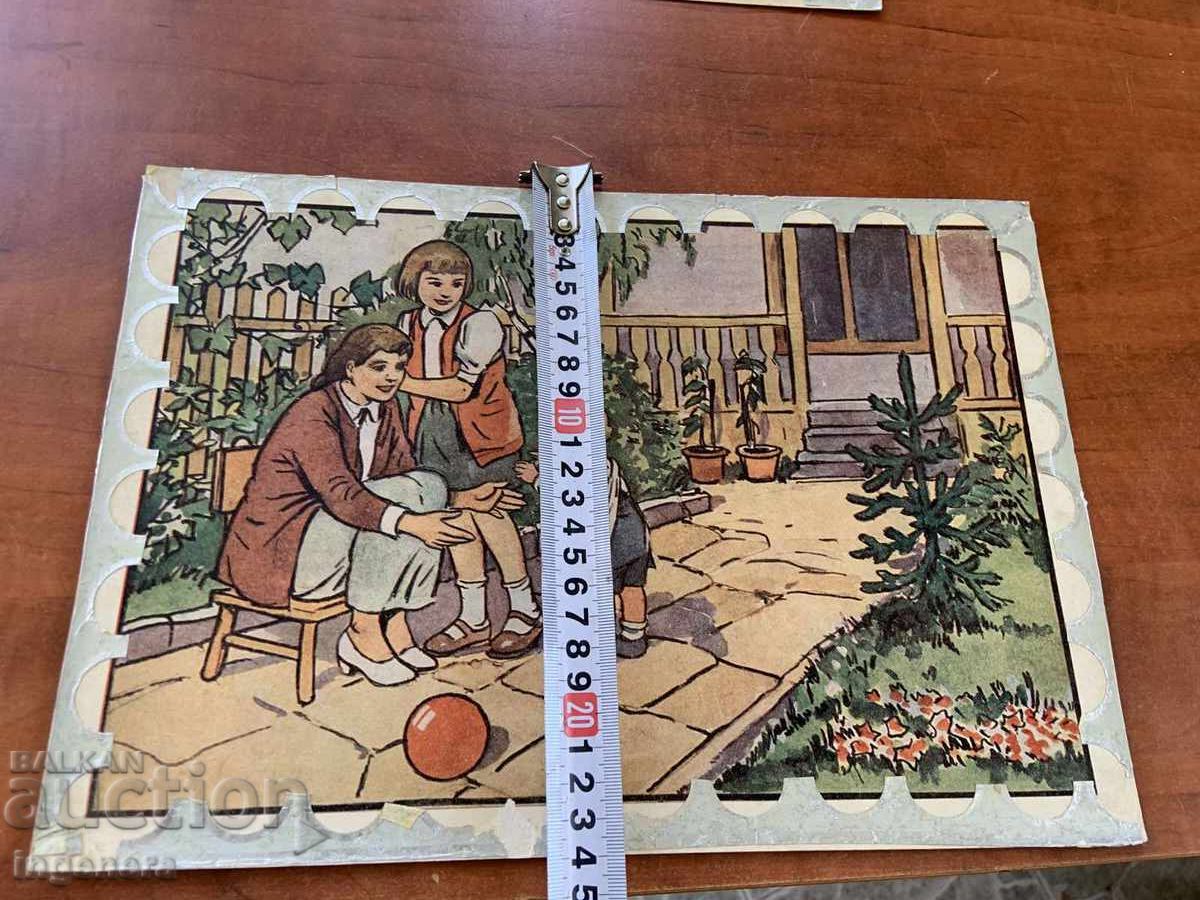 Delivery of PICTURE POSTER CARDBOARD FAIRY TALE RETELLING FROM THE SOCIALIST ERA Delivery of PICTURE POSTER CARDBOARD FAIRY TALE RETELLING FROM THE SOCIALIST ERA