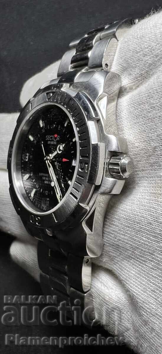 Auction MEN'S WATCH SECTOR NO LIMITS SAPPHIRE CRYSTAL Auction MEN'S WATCH SECTOR NO LIMITS SAPPHIRE CRYSTAL