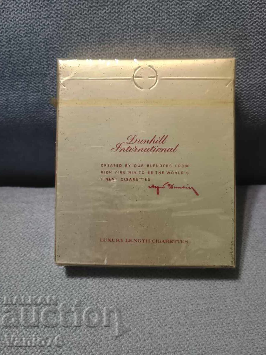 Old DUNHILL cigarettes sealed with cellophane with price € 80.00 | 156.47 BGN Old DUNHILL cigarettes sealed with cellophane with price € 80.00 | 156.47 BGN