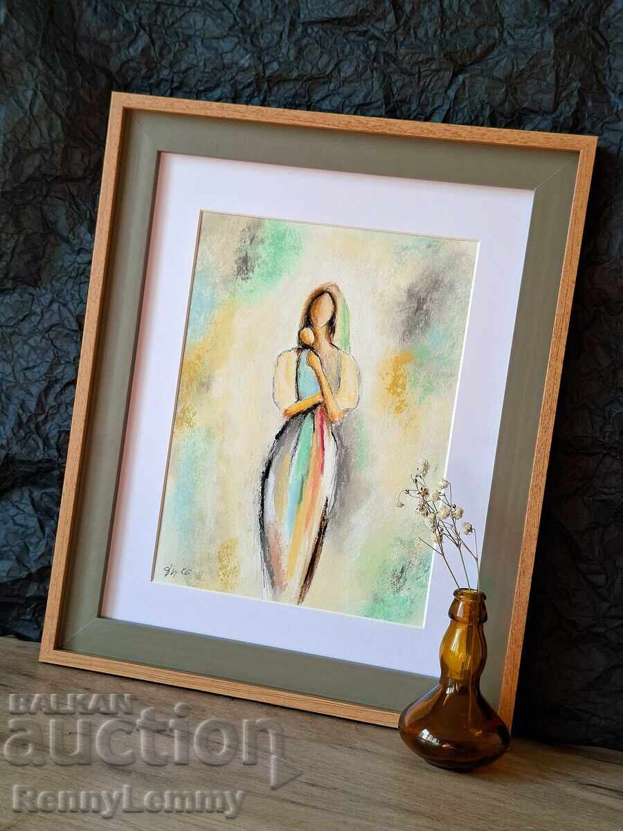 Love, pastel painting, original with price € 38.00 | 74.32 BGN