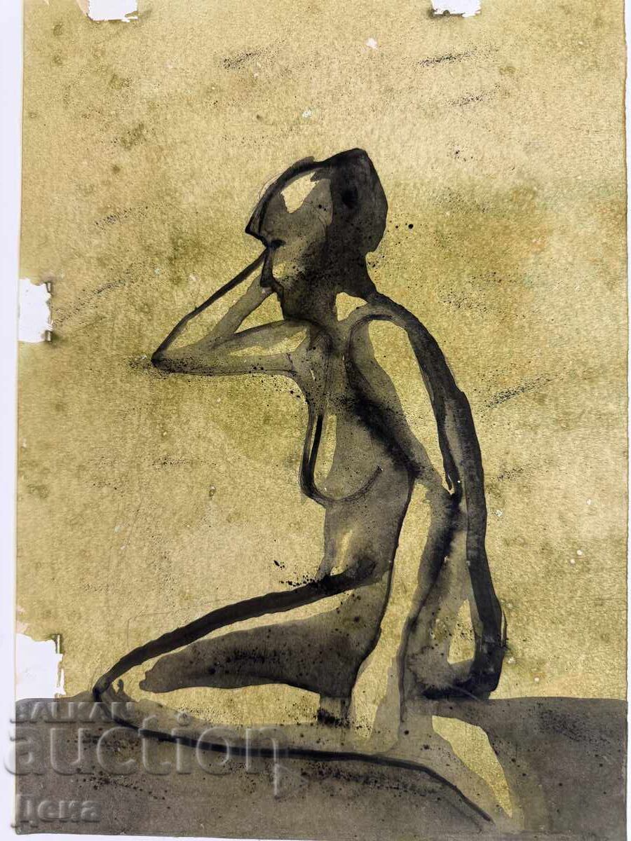 Vasil Kolev-Vasilo drawing with price € 0.01 | 0.02 BGN Vasil Kolev-Vasilo drawing with price € 0.01 | 0.02 BGN