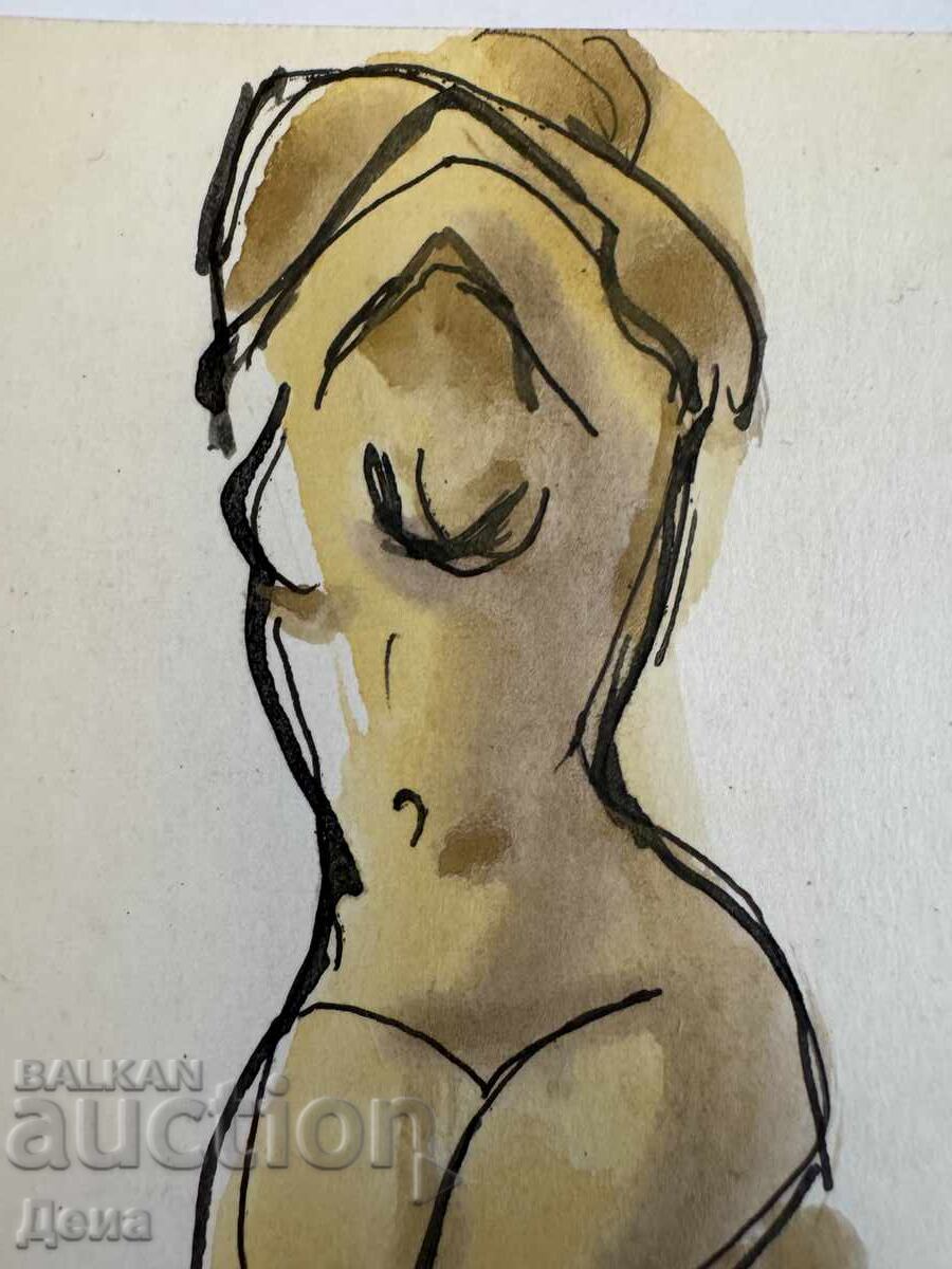 Auction  Georgi Penchev watercolor