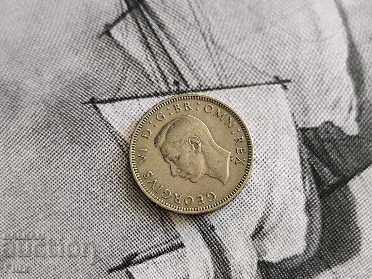 Монета - Великобритания - 1 шилинг | 1949г. с цена € 2.35 | 4.60 лв. Монета - Великобритания - 1 шилинг | 1949г. с цена € 2.35 | 4.60 лв.