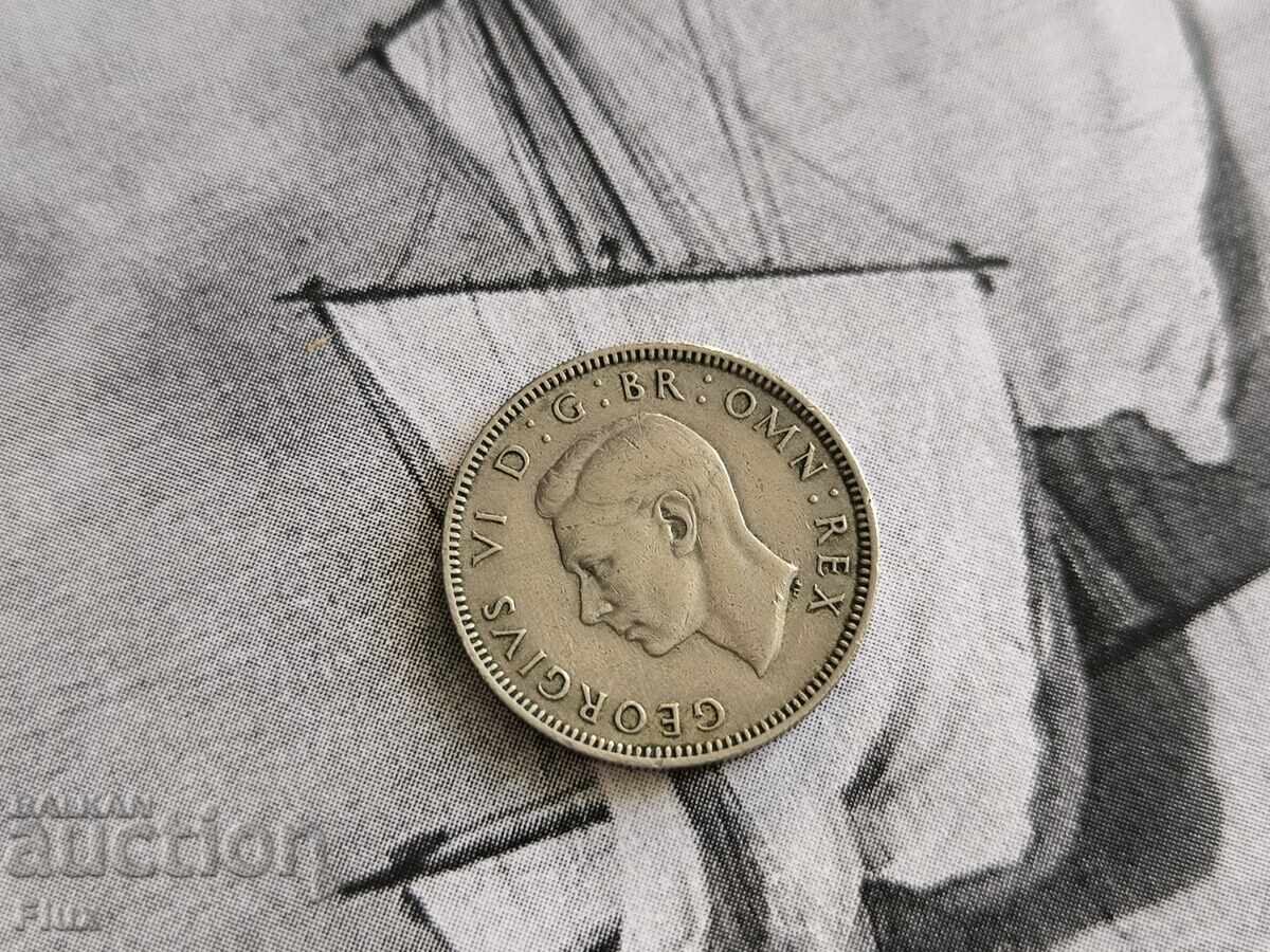 Монета - Великобритания - 1 шилинг | 1948г. с цена € 2.35 | 4.60 лв. Монета - Великобритания - 1 шилинг | 1948г. с цена € 2.35 | 4.60 лв.