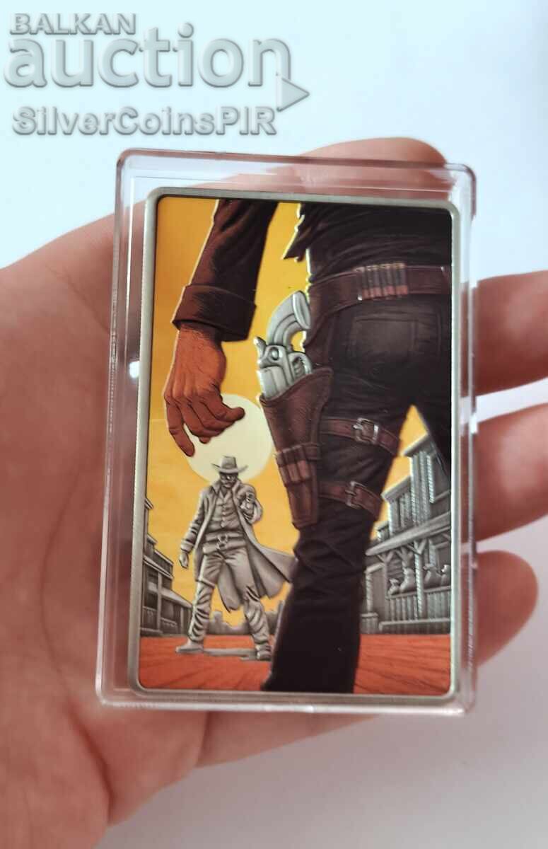Мед 5 oz Дивият Запад 2026 Либерия 1$ Мед 5 oz Дивият Запад 2026 Либерия 1$
