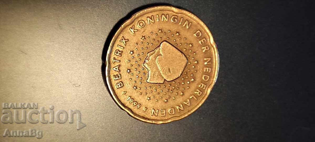Monedă veche- BEATRIX KONINGIN DER NEDERLANDEN 1999 Monedă veche- BEATRIX KONINGIN DER NEDERLANDEN 1999