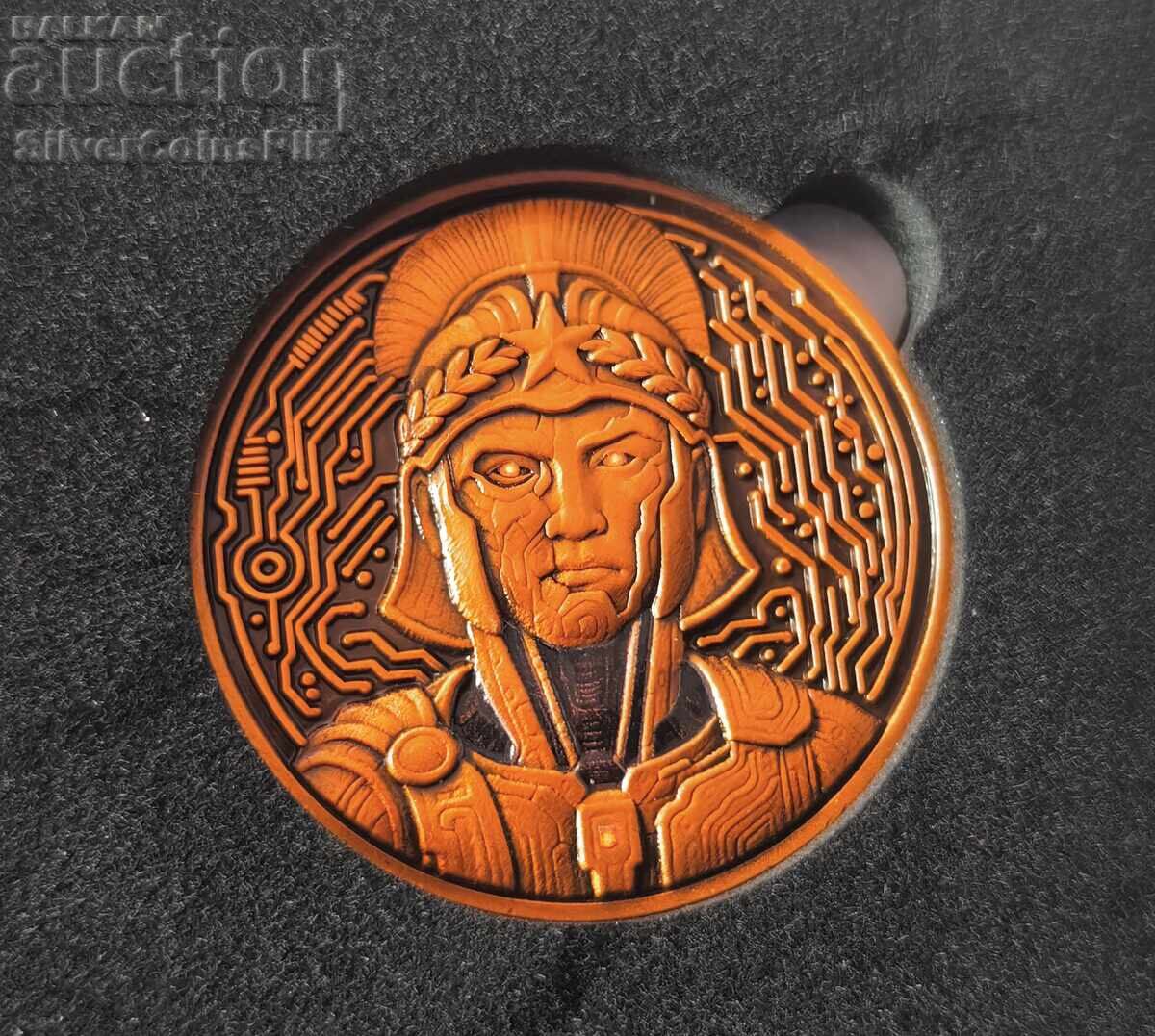 Auction Copper 1 oz Alexander the Great 2025 Round Auction Copper 1 oz Alexander the Great 2025 Round