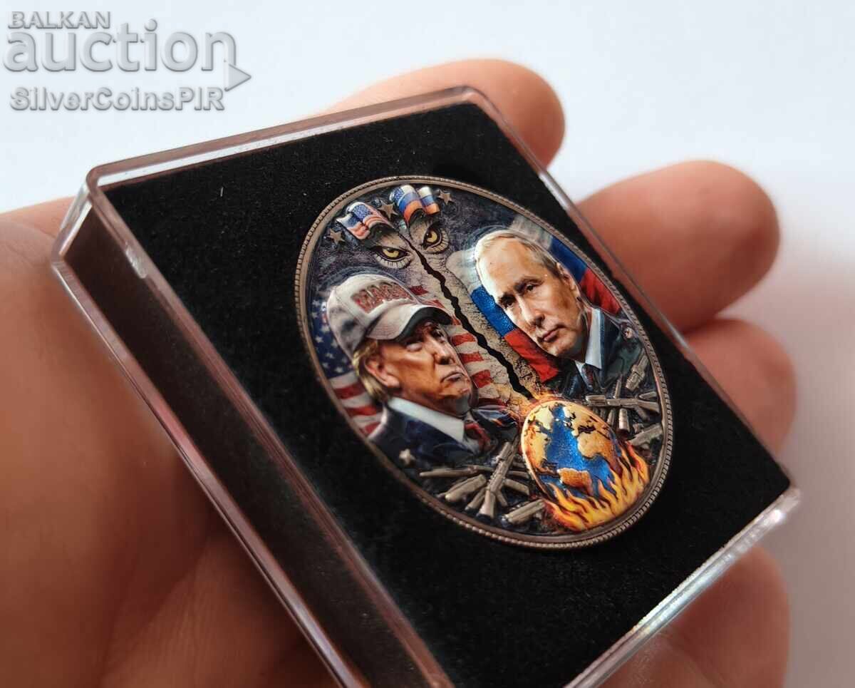 Delivery of 1 oz Copper USA vs Russia Conflicts 2026 Round Delivery of 1 oz Copper USA vs Russia Conflicts 2026 Round