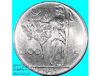100 Лири 1965 Италия Атина Паллада