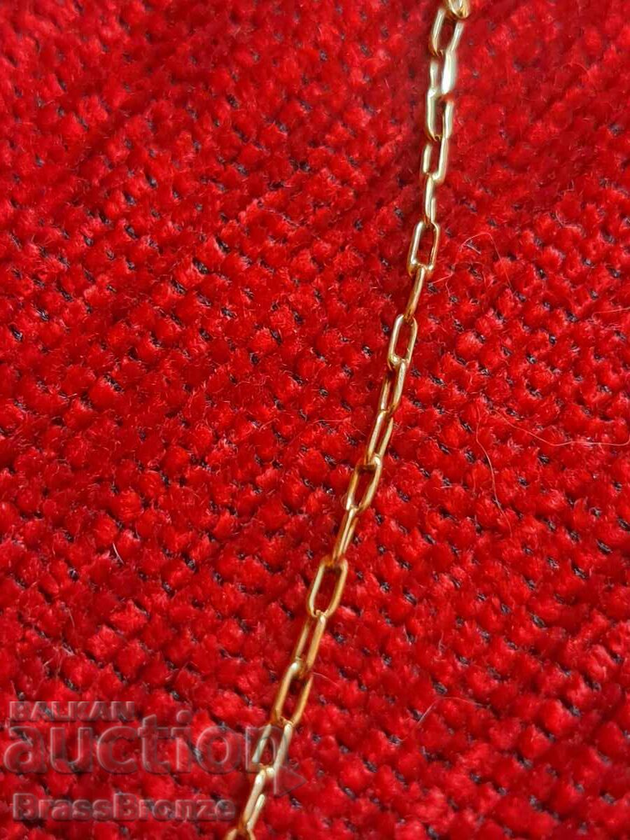 Antique 14K gold chain - 5
