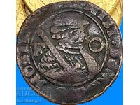 Нидерландия 1 Лиард Орд 1644-1648 Фризландия (Дания)