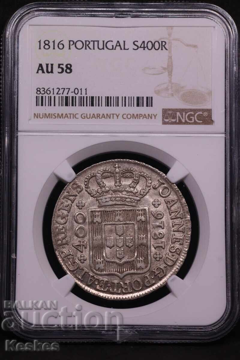 Portugalia 400 réis 1816