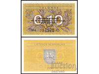 ❤️ ⭐ Lithuania 1991 0.10 coupons UNC new ⭐ ❤️