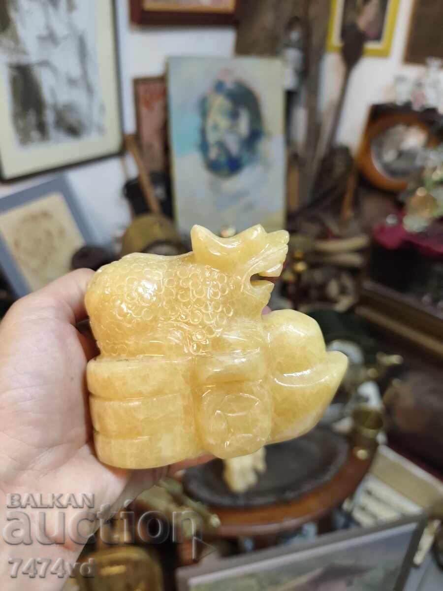 Jade dragon figurine mythical creature with price € 0.01 | 0.02 BGN