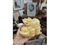Jade dragon figurine mythical creature