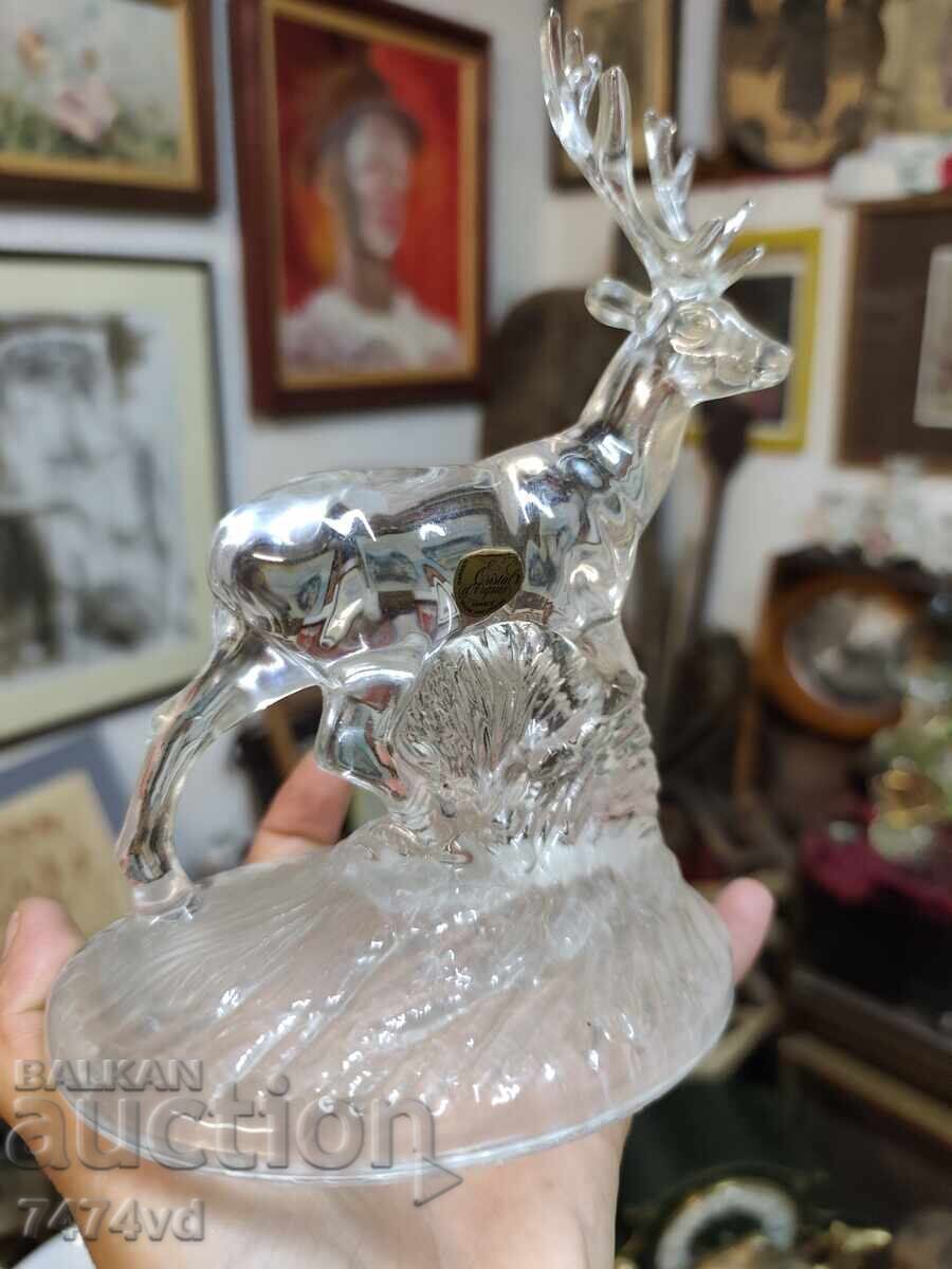 Cristal francez de lux!!! Căprioară - Cristal d'Arques cu preț € 35.00 | 68.45 BGN Cristal francez de lux!!! Căprioară - Cristal d'Arques cu preț € 35.00 | 68.45 BGN