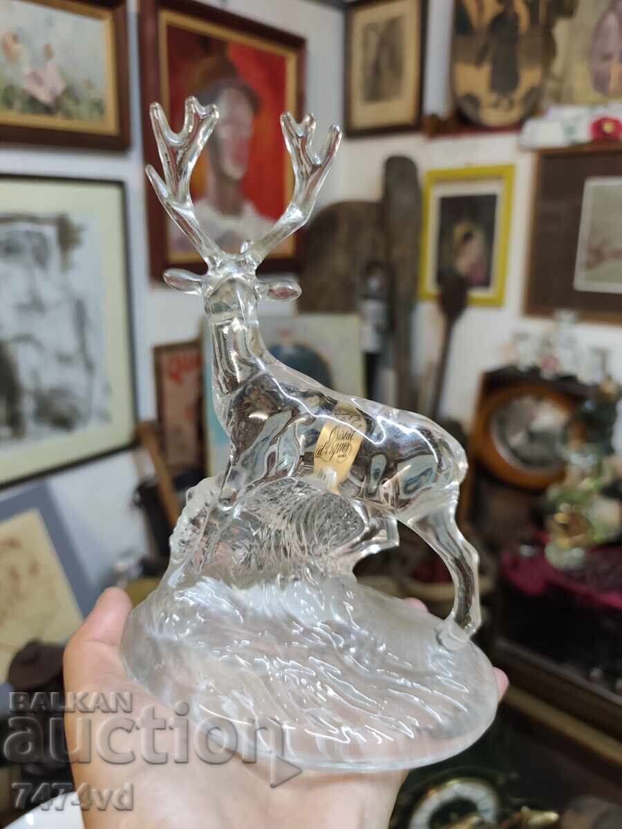 Cristal francez de lux!!! Căprioară - Cristal d'Arques - 5 Cristal francez de lux!!! Căprioară - Cristal d'Arques - 5