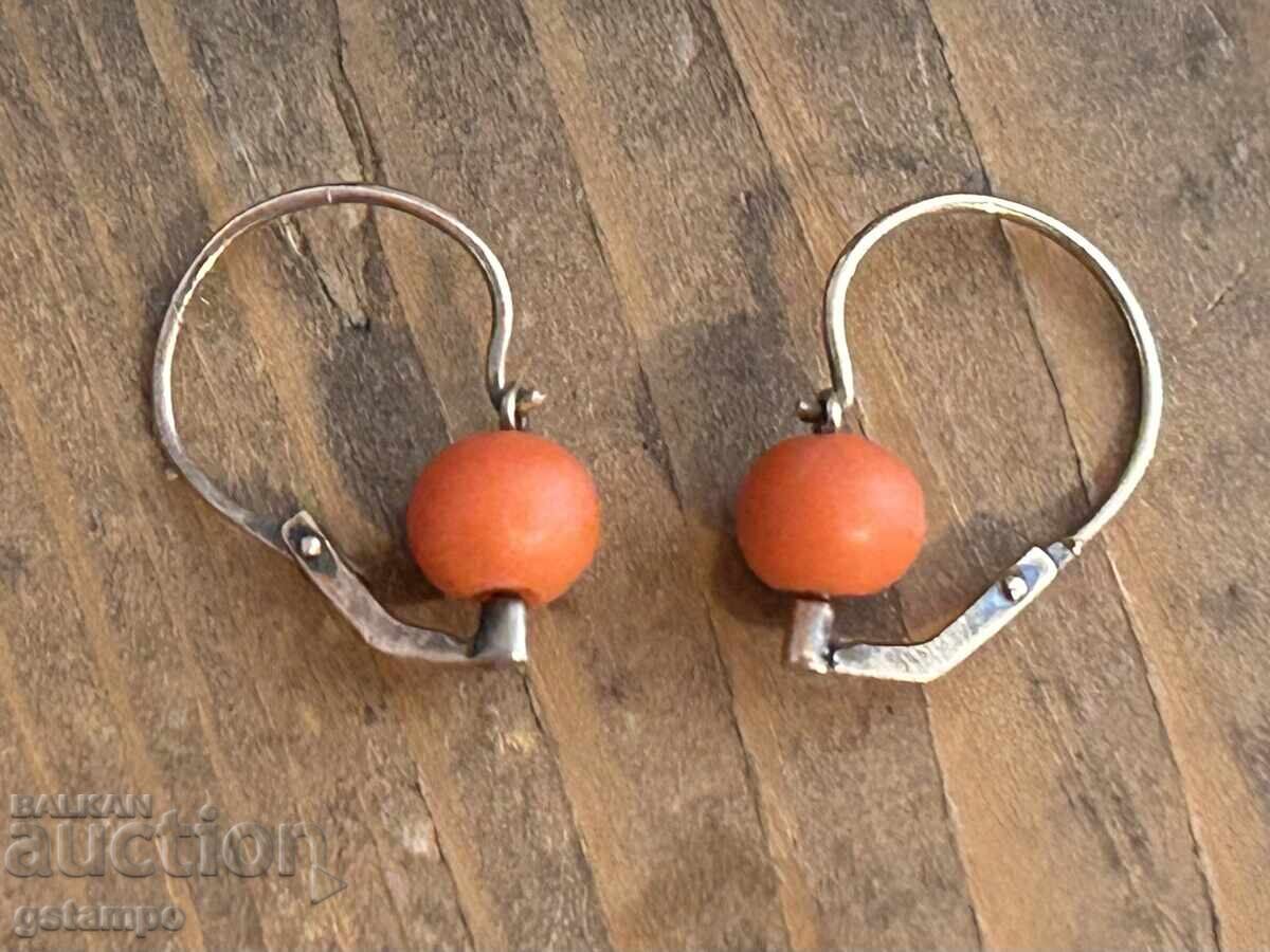 Gold Earrings with Coral 14 Karat 585 with price € 149.00 | 291.42 BGN