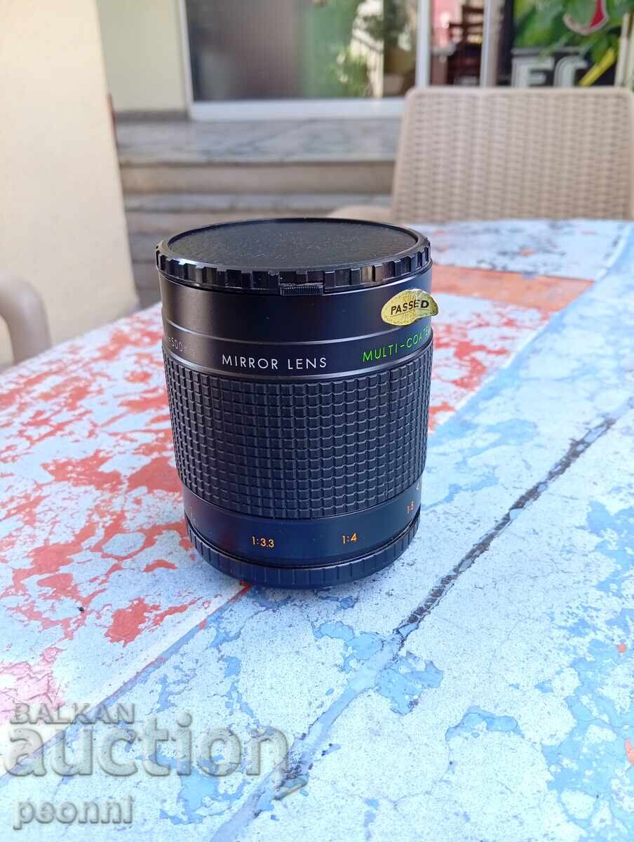 Auction Ozeck mirror lens f-500 objective Auction Ozeck mirror lens f-500 objective