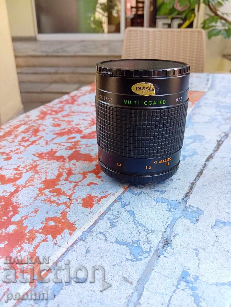 Delivery of Ozeck mirror lens f-500 objective Delivery of Ozeck mirror lens f-500 objective