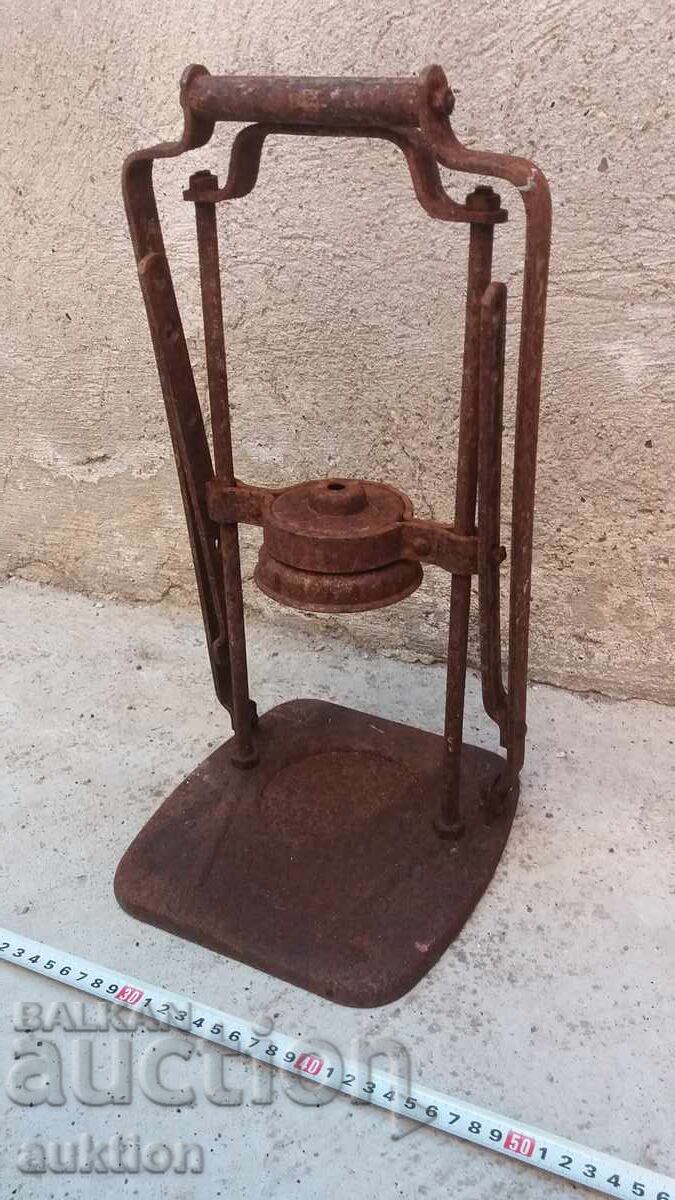 ΠΑΛΙΟ ΜΗΧΑΝΗΜΑ ΣΤΕΓΑΝΟΠΟΙΗΣΗΣ ΒΑΖΩΝ