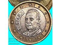 1 euro 2003 Spain