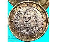 1 евро 2003 Испания