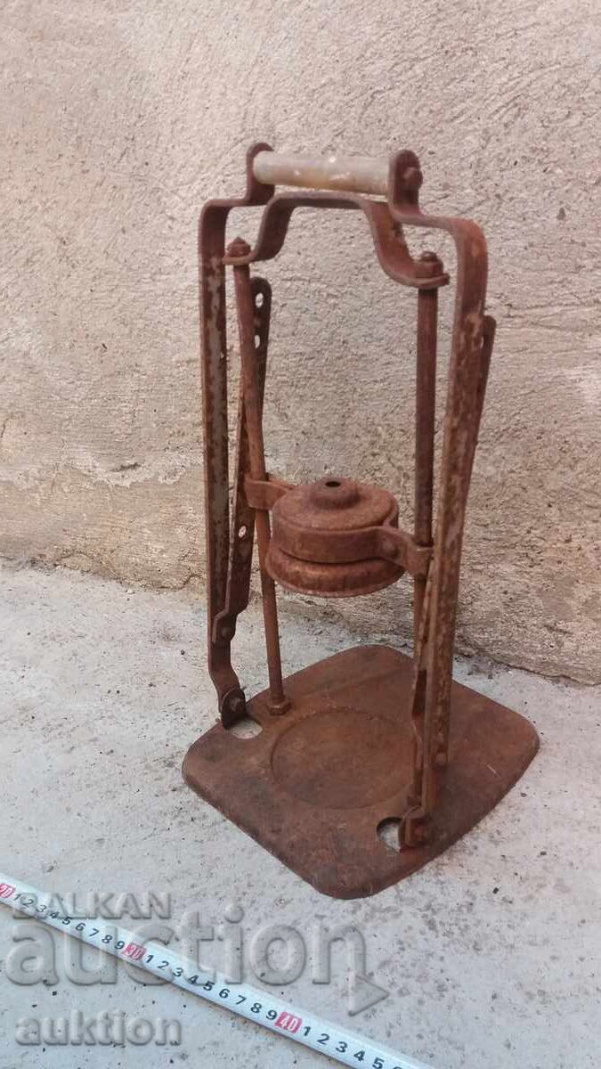 Παράδοση ΠΑΛΙΟ ΜΗΧΑΝΗΜΑ ΣΤΕΓΑΝΟΠΟΙΗΣΗΣ ΒΑΖΩΝ