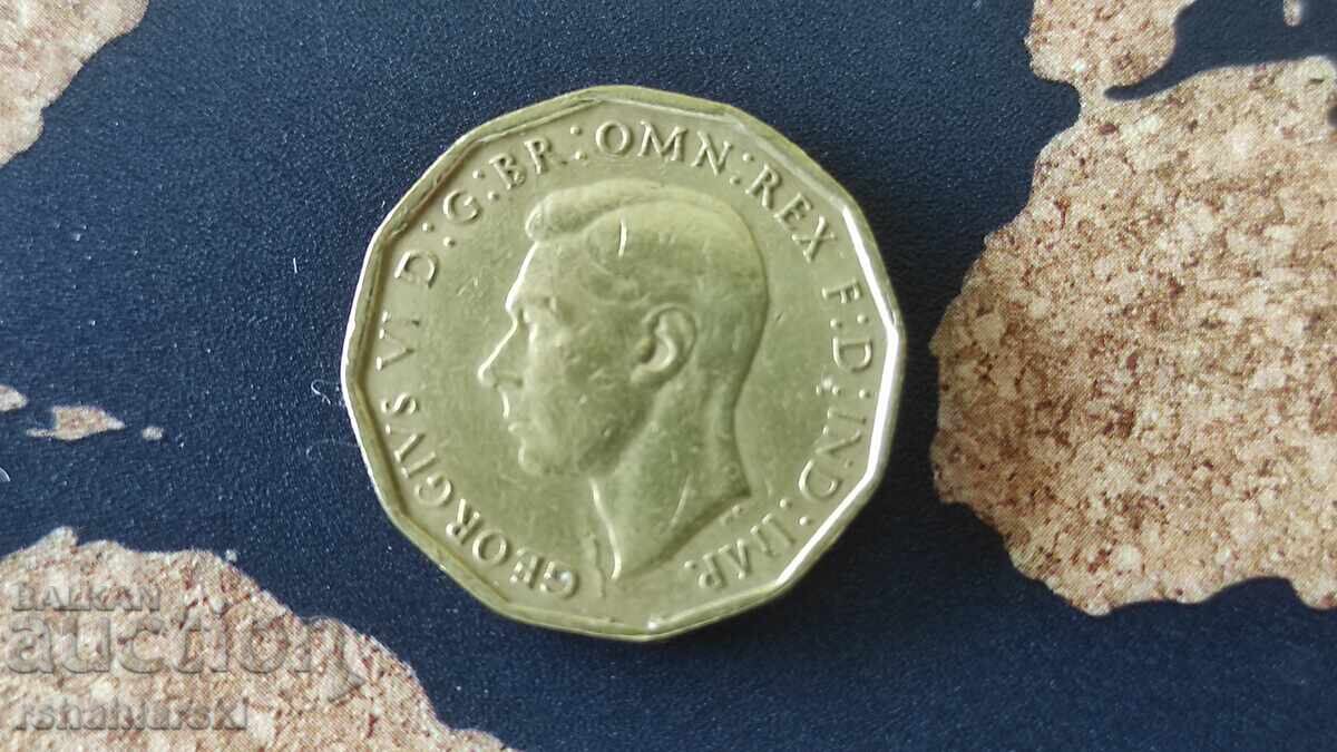 Monede Marea Britanie - 3 buc. [1940-1945] - 6