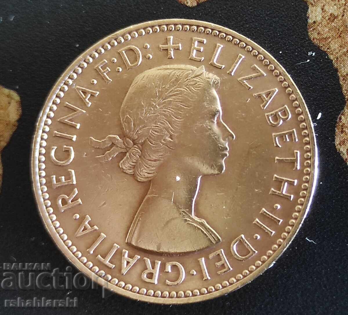 Monedă Marea Britanie - 2 buc. [1955-1958] cu preț € 2.00 | 3.91 BGN