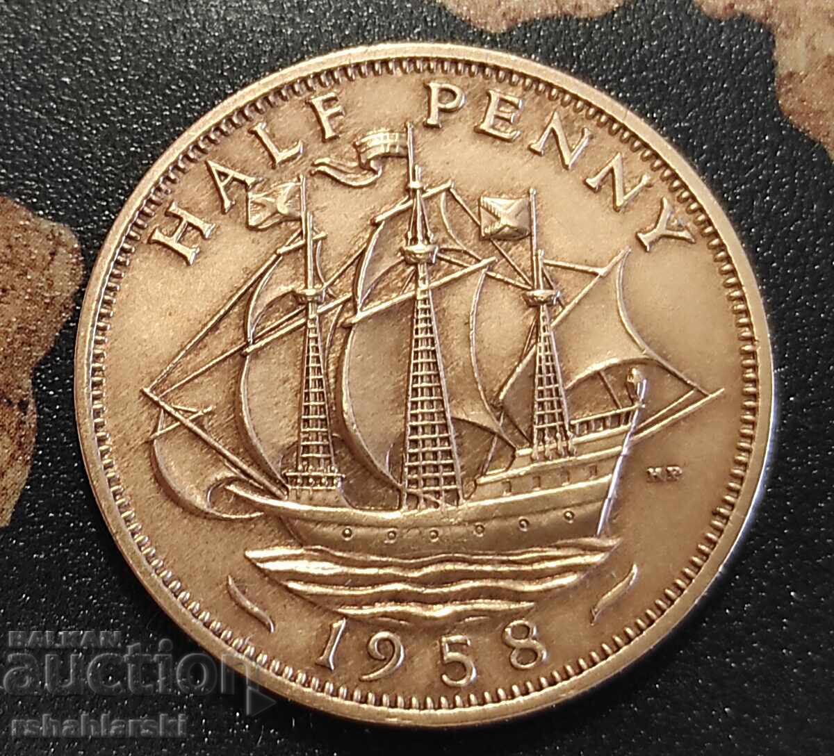 Licitație Monedă Marea Britanie - 2 buc. [1955-1958]