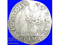 Teston Paul al IV-lea Vatican Roma argint