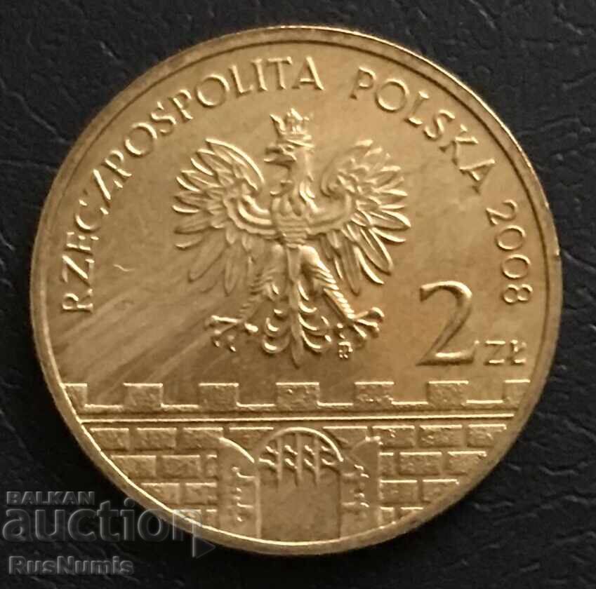 Πολωνία. 2 ζλότι 2008. Πιοτρκόφ Τριμπουνάλσκι με τιμή € 3.50 | 6.85 BGN