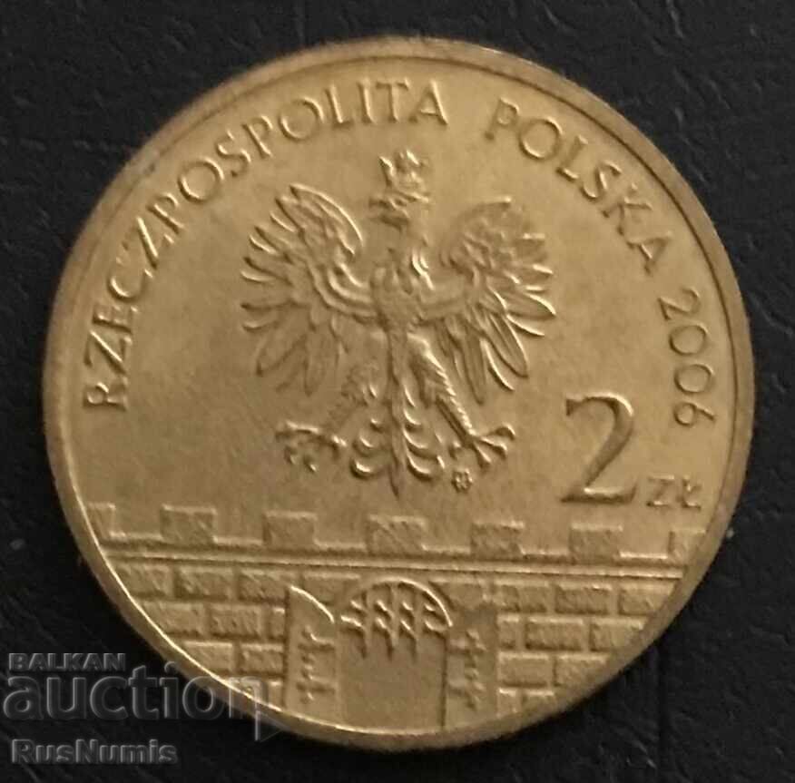 Polonia. 2 zloți 2006. Sandomierz cu preț € 3.50 | 6.85 BGN