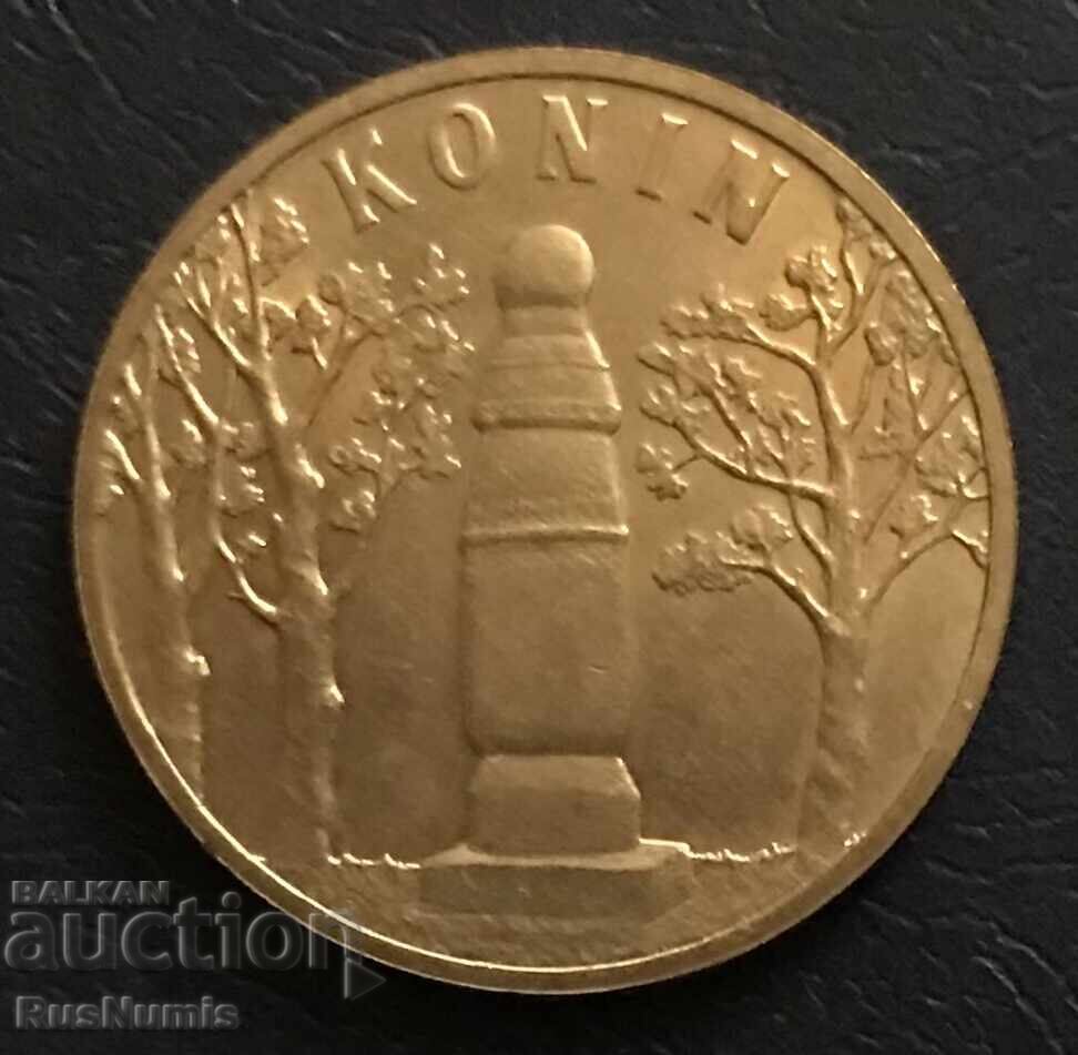 Πολωνία. 2 ζλότι 2008. Κόνιν