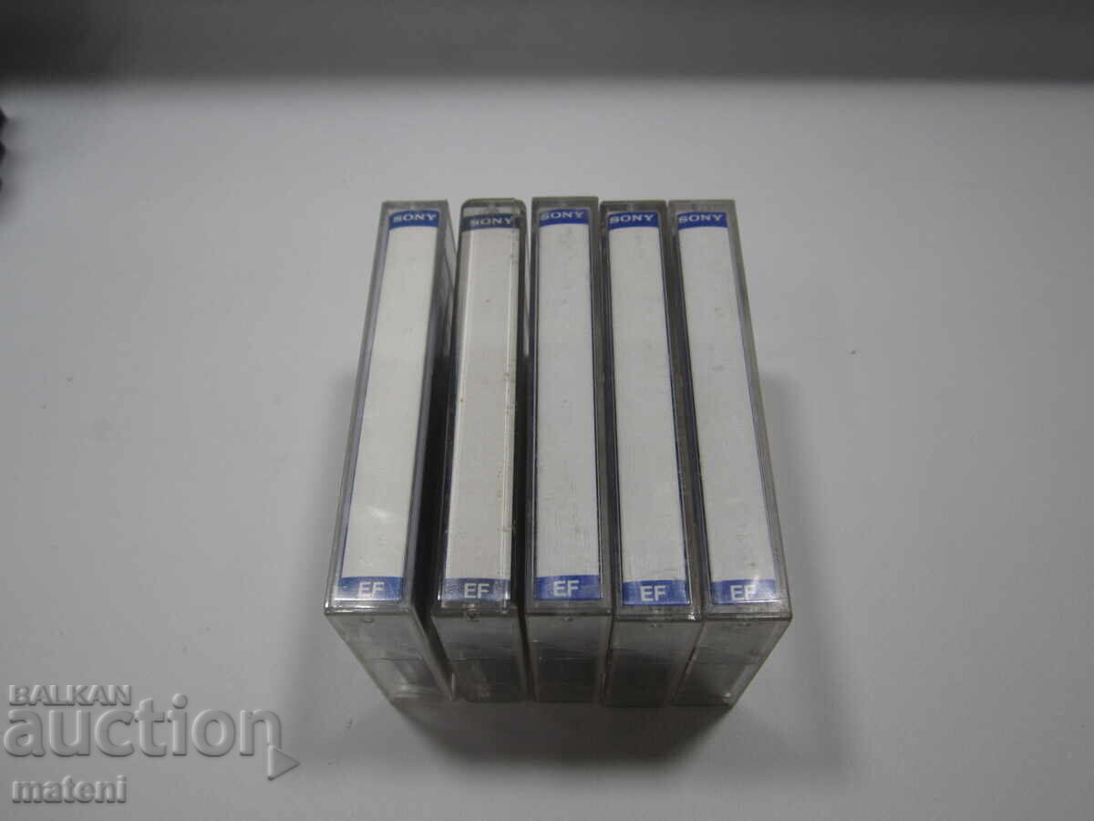 АУДИО КАСЕТИ SONY EF60 5 БР. АУДИО КАСЕТИ SONY EF60 5 БР.