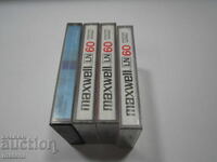 MAXWELL AUDIO CASSETTES 4 PCS