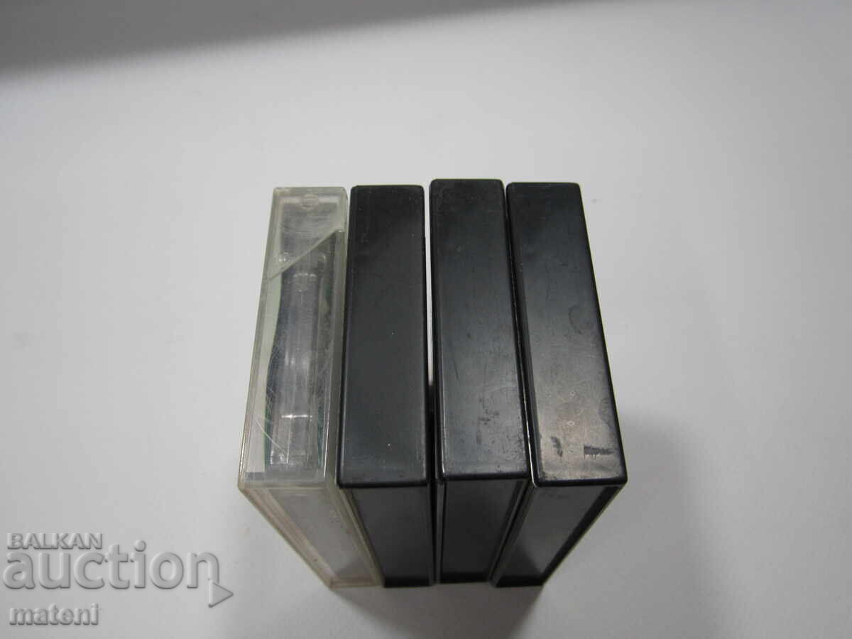 AUDIO CASSETTES 4 PCS - 5 AUDIO CASSETTES 4 PCS - 5
