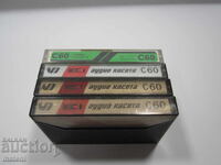 AUDIO CASSETTES 4 PCS