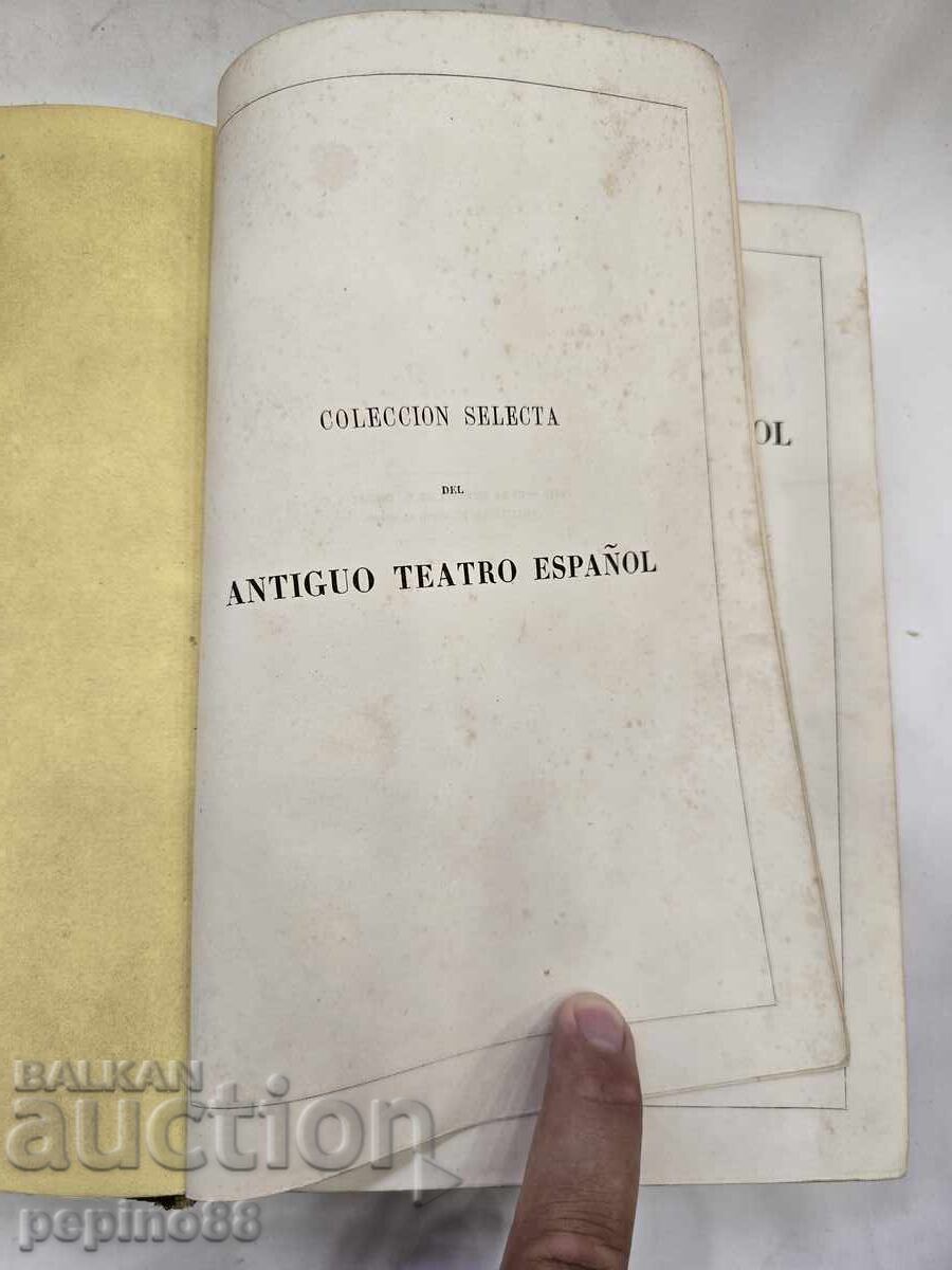 Delivery of Antique book 1854 Coleccion Selecta del Antiguo Teatro