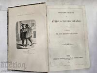 Antique book 1854 Coleccion Selecta del Antiguo Teatro