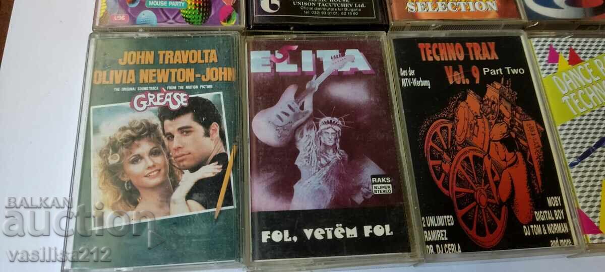 Δημοπρασία Παρτίδα κασέτες, techno μουσική και άλλα Δημοπρασία Παρτίδα κασέτες, techno μουσική και άλλα