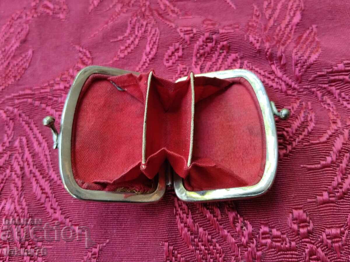 Collectible miniature purse box sedef 19th c - 5