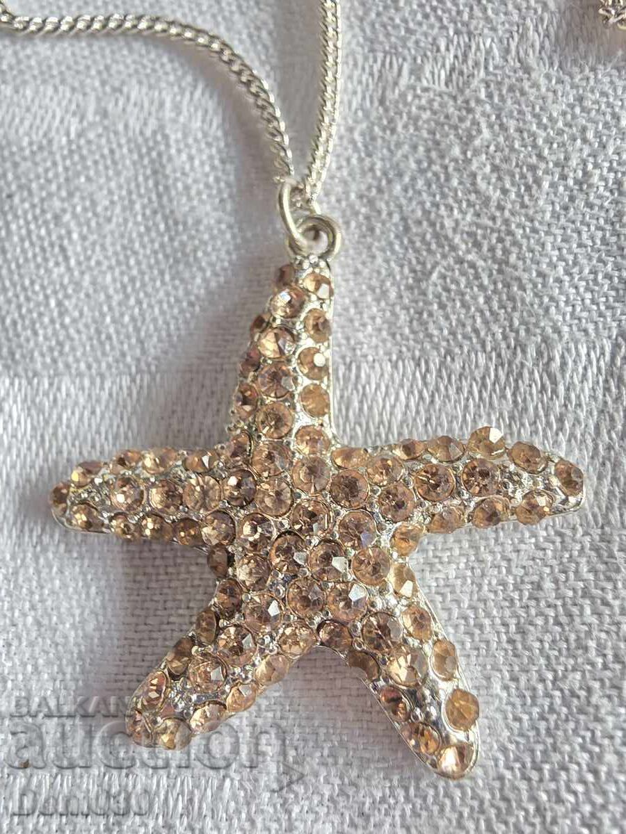 starfish pendant necklace with price € 0.01 | 0.02 BGN