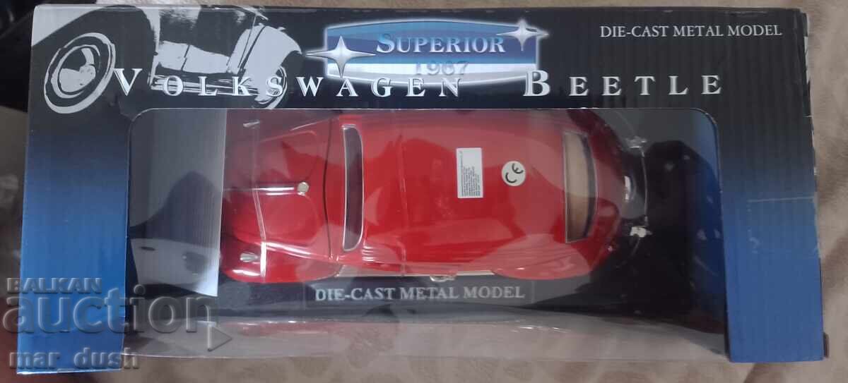 Volkswagen Beetle κλίμακα 1:18 με τιμή € 50.00 | 97.79 BGN